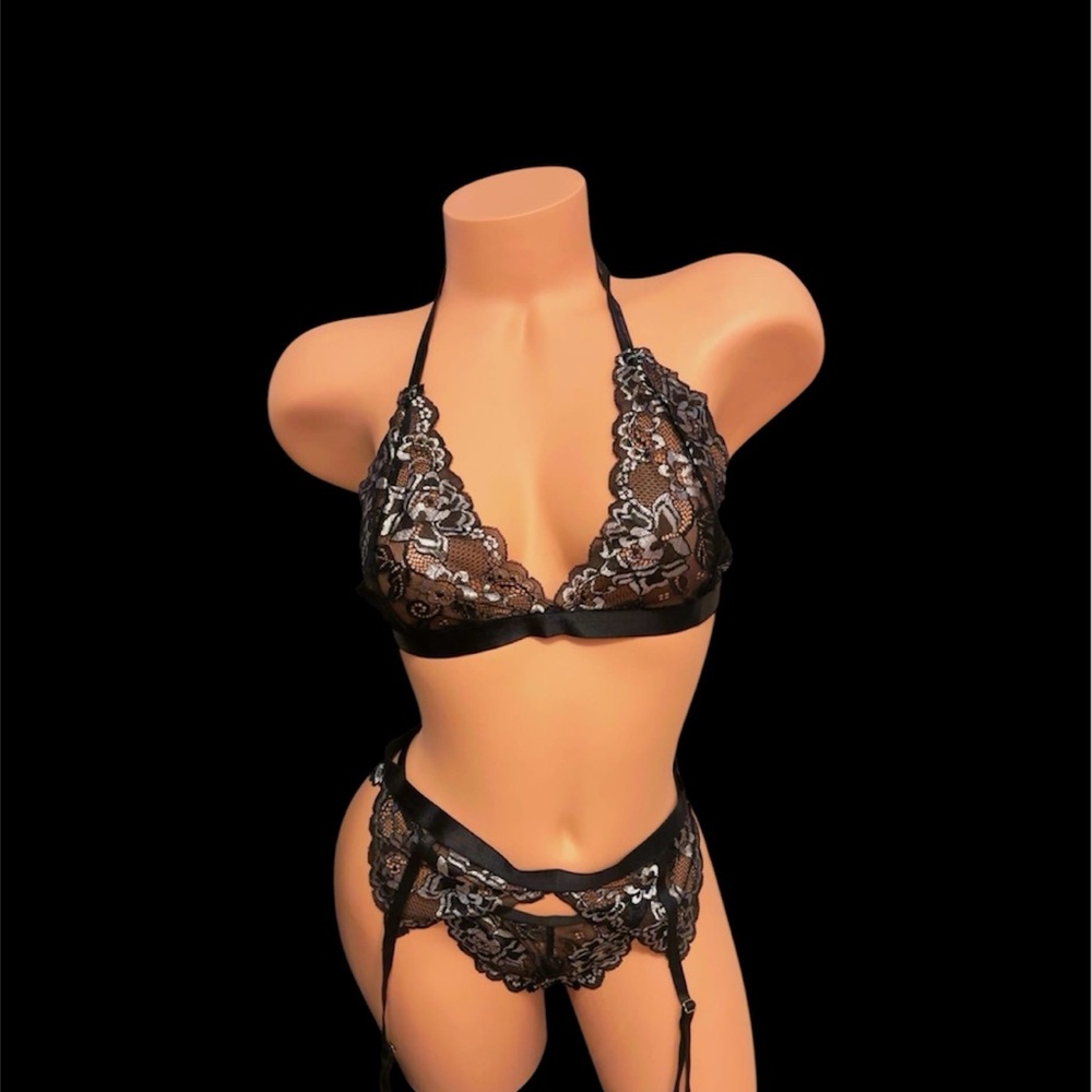 Sexy Lingerie Set with Garter Belts